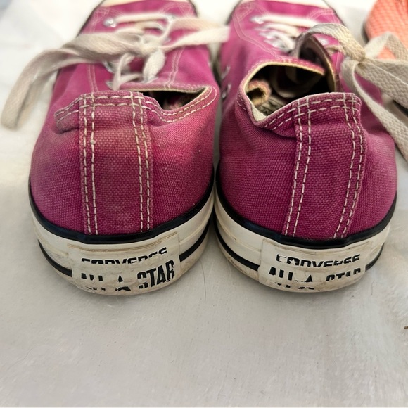 Women’s size 9 Converse All-Star Magenta and Coral Sneakers - Picture 8 of 13
